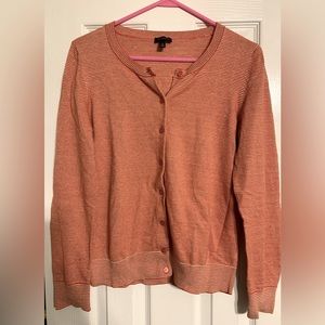 Talbots Striped Cardigan